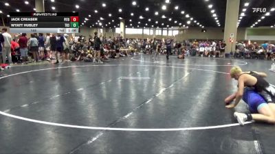 144 lbs Round 4 (6 Team) - Jack Creaser, Florida Pittbulls vs Wyatt Hubley, Team Rich Habits #3