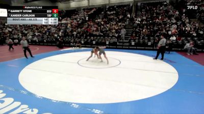 4A 175 lbs Champ. Round 1 - Xander Carlson, Timpanogos vs Garrett Stone, Bear River