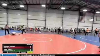 72 lbs Round 4 (6 Team) - Shane Young, PA Blue vs Sam Jones, Virginia Hammers