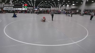 67 lbs Cons. Sub-rd Of 16 - Gunnar Brown, Immortal Athletics WC vs Hunter Bates, Aniciete Training Club