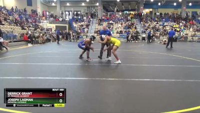 165 lbs Cons. Round 5 - Joseph Lagman, DeMatha Catholic vs Derrick Grant, St. Frances Academy