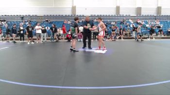 129 lbs Cons. Round 3 - Kam Stash, Crown Point vs Raylon Moats, Bremen