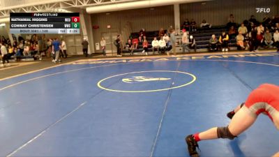 149 lbs Cons. Round 5 - Nathanial Higgins, Western Colorado University vs Conway Christensen, Western Wyoming College