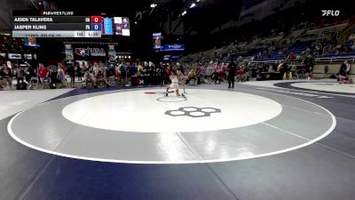 106 lbs Cons. Rd Of 32 - Aiden Talavera, CA vs Jasper Kling, PA
