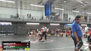 106 lbs Quarters & 1st Wb (16 Team) - Jakoby Odineal, Ground Zero WC vs Karter Stiffler, Assassins Pink