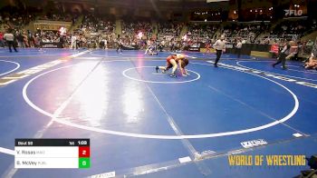 115 lbs Round Of 32 - Vincent Rosas, Maize vs Blake McVey, Purler Wrestling Academy (PWA-NWA)