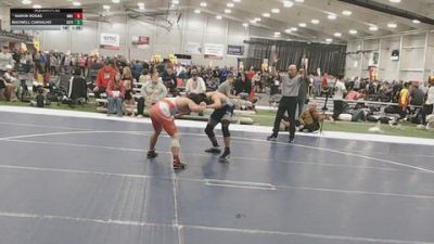157 lbs Champ. Rd Of 32 - Baron Rosas, Maize Wrestling Club vs Maxwell Carvalho, Carrollton Thunder