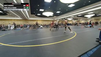 120 lbs Consi Of 64 #2 - Emitt Merrill, Mwc vs Fidel De La Torre, Little Vikings WC