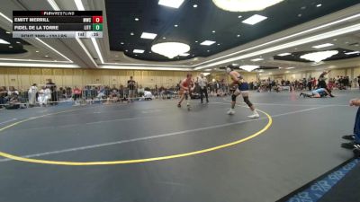 120 lbs Consi Of 64 #2 - Emitt Merrill, Mwc vs Fidel De La Torre, Little Vikings WC
