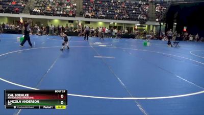 45 lbs Round 2 - Cal Boehlke, No Nonsense Wrestling vs Lincoln Anderson, DGF