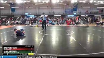 75 lbs Cons. Round 2 - Brentley Yates, Well Trained vs Luke Anderson, Buckhorn Youth Wrestling