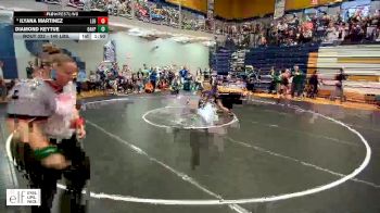 140 lbs. Champ. Round 2 - Ilyana Martinez, Lebanon vs Diamond Keytue, Oak Park