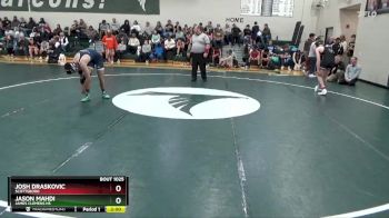 144 lbs Champ. Round 1 - Jason Mahdi, James Clemens HS vs Josh Draskovic, Scottsboro