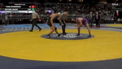 165 lbs Semifinal - Evan Roudebush, Bloomington South vs Michael Major, Carmel