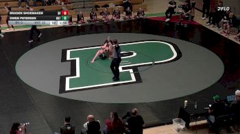 157 lbs Placement Matches (8 Team) - Owen Petersen, Watertown vs Braden Shoemaker, Brandon Valley