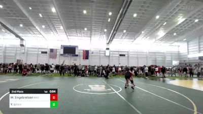 123 lbs 2nd Place - Mei Mei Engebretsen, Brighton WC vs Yolanda Li, Silverback WC