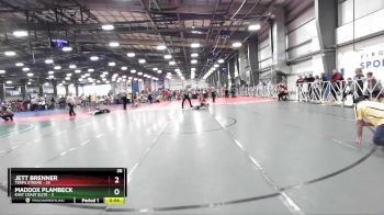 72 lbs Rd# 6- 9:00am Saturday Final Pool - Jett Brenner, Terps Xtreme vs Maddox Plambeck, East Coast Elite