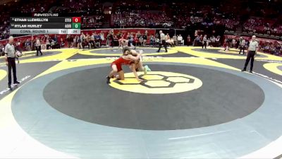 D2-165 lbs Cons. Round 1 - Rylan Hurley, Akron Svsm vs Ethan Llewellyn, Steubenville