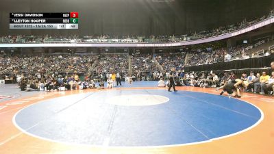 1A/2A 150 Semifinal - Jessi Davidson, North East Carolina Preparatory School vs Lleyton Hooper, Robbinsville
