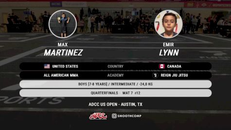 Max Martinez vs Emir Lynn 2024 ADCC Austin Open