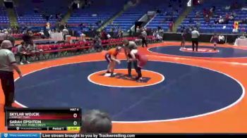 235 lbs Cons. Round 2 - Sarah Epshtein, Oak Park (O.P.-River Forest) vs Skylar Wojcik, Lockport (Twp.)