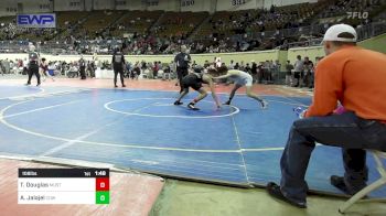 108 lbs Quarterfinal - Trusten Douglas, Mustang Middle School vs Aiden Jalajel, Coweta