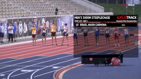 Men's 3k Steeplechase, Final