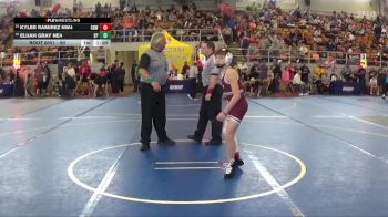 90 lbs Cons. Round 2 - Kyler Ramirez NW4, Genoa Biddy Wrestling vs Elijah Gray NE4, Barberton