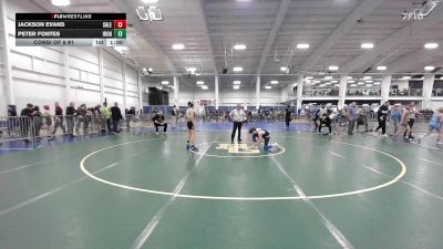 94 lbs Consi Of 8 #1 - Jackson Evans, Salem vs Peter Fontes, Iron Faith WC