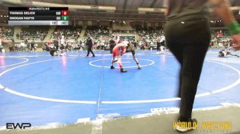 64 lbs 2nd Place - Thomas Delich, Greater Heights Wrestling vs Grogan Ivatts, New England Gold