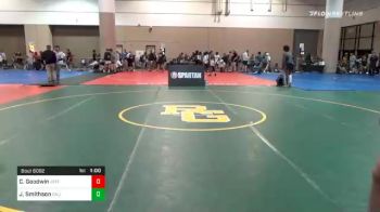 138 lbs Consolation - Carson Goodwin, Jefferson Wrestling Club vs Josiah Smithson, California