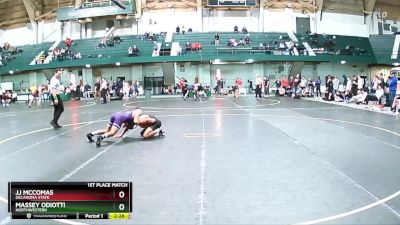 133 lbs 1st Place Match - Massey Odiotti, Northwestern vs Jj McComas, Oklahoma State