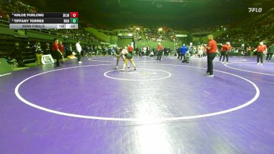 135 lbs Semifinal - Khloe Furlong, Selma vs Tiffany Torres, Highland (Bakersfield)