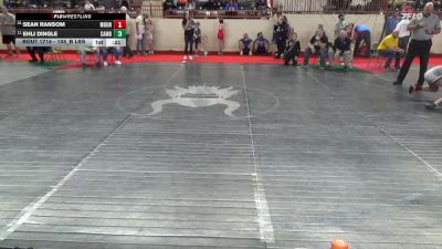 105_B lbs Consi Of 16 #2 - Sean Ransom, Mount Union vs Ehli Dingle, Cambridge Springs