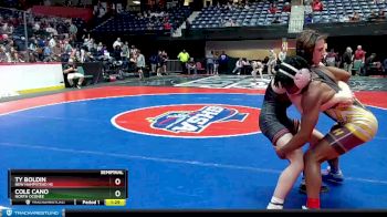 4A-120 lbs Semifinal - Ty Boldin, New Hampstead HS vs Cole Cano, North Oconee