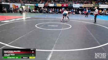 171 lbs Quarterfinal - Collin Peck, Soldotna vs Suleyman Guliyev, West Anchorage