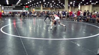 120 lbs Round 2 (6 Team) - Liam Nielsen, AR- 15 vs Jackie Hutchins, Team Arkansas