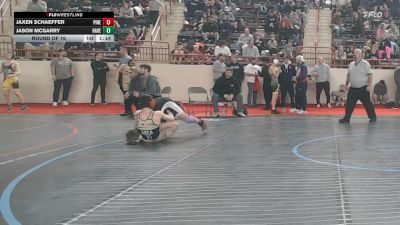 115_B lbs Round Of 16 - Jaxen Schaeffer, Pine Grove vs Jason McGarry, Haverford
