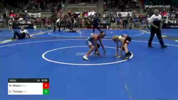 80 lbs Consolation - Maddox Moore, Oklahoma Wrestling Academy vs Owen Thomas, Ciwc Team Intensity