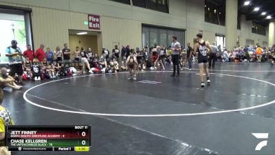 170 lbs Round 4 (6 Team) - Chase Kellgren, The Untouchables Black vs Jett Finney, North Desoto Wrestling Academy