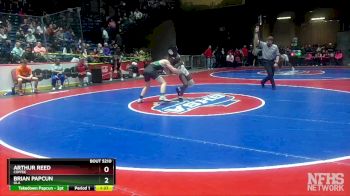 5A-144 lbs Semifinal - Arthur Reed, Coffee vs Brian Papcun, Ola