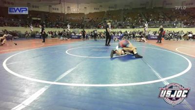 140 lbs Consi Of 8 #1 - James Longbine, Wesley Wrestling Club vs Dominic Foster, Cushing Tigers