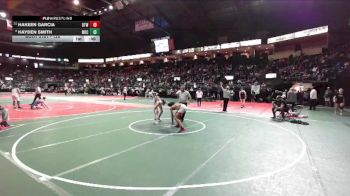 128 lbs Cons. Round 3 - Hayden Smith, MEC3 vs Hakeen Garcia, BTWA