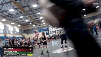 64 lbs Round 3 - Brantlee James, Summerville Takedown Club vs Will Smith, Carolina Reapers