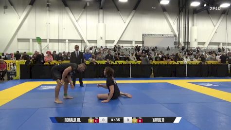 YAVUZ O vs RONALD JR. 2024 World IBJJF Jiu-Jitsu No-Gi Championship