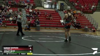 197 lbs Finals (2 Team) - Wesley Silvis, Oklahoma Boys vs Karson Tompkins, Texas Boys