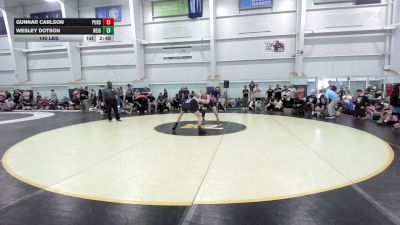 140 lbs Round Robin 3 - Gunnar Carlson, Pursuit - MS vs Wesley Dotson, Neighborhood Wrestling Club - MS
