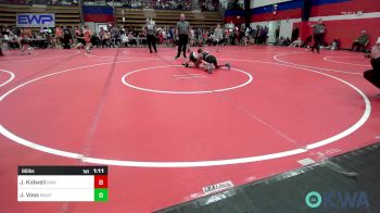 85 lbs Quarterfinal - Jonathan Kidwell, Raw Wrestling Club vs Josey Voss, Skiatook Youth Wrestling