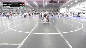 285 lbs Rr Rnd 1 - Grady Baker, Indiana Outlaws Yellow vs Tye Jashan, BC Predators