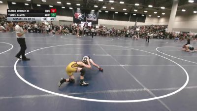 75 lbs Champ. Rd Of 16 - James Wirick III, Eastwood Eagles Wrestling Club vs Joel Alves, Montana